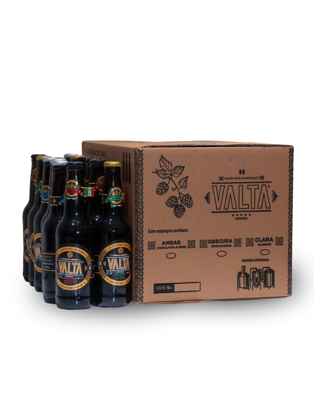 13 Caja con 24 Cervezas